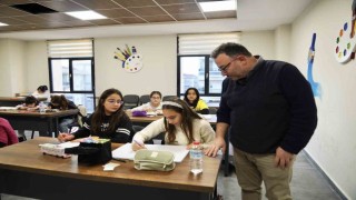 Geleceğin ressamları bu kursta yetişiyor