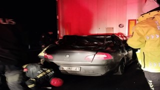 Genç sürücü trafik kazasında hayatını kaybetti