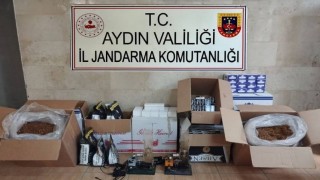 Germencikte 25 kilo tütün ele geçirildi