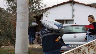 Güzelbahçe Belediyesinden ihtiyaç sahiplerine kış desteği