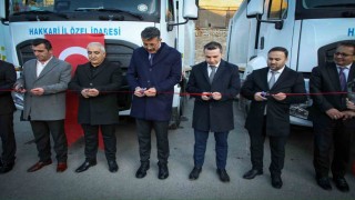 Hakkari İl Özel İdaresi araç filosuna güçlendirdi