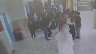 Heimlich manevrasıyla öğrenciyi kurtardı