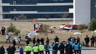 Helikopter kazasında olay yeri incelemesi tamamlandı
