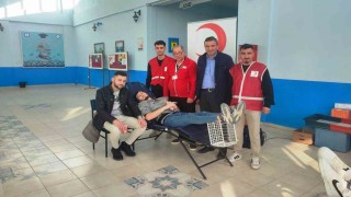 Hisarcık MYO öğrencilerinden kan bağışına destek