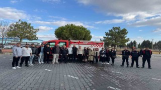 Hisarcık MYOdan Uşak İtfaiyesine teknik gezi