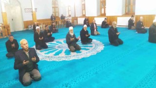 Hisarcıkta Gazzedeki Müslümanların ve mazlumların kurtuluşu için dua edildi