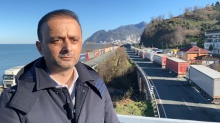 Hopadaki tır yoğunluğu bitmek bilmiyor