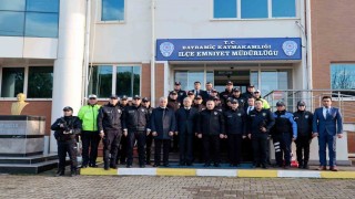 İl Emniyet Müdürü Kenan Kurt, Bayramiçte bir dizi ziyaretlerde bulundu