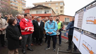 İmamoğlu Maltepede devam eden projeleri inceledi