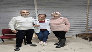 İngiliz çiftten Muğla EAH Uluslararası Hasta Birimine teşekkür ziyareti