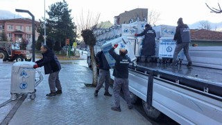 İnönü İlçesine 94 adet yeni çöp konteyneri temin edildi