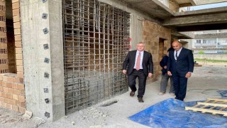 İskenderun BİLSEMde inşaat çalışmaları sürüyor