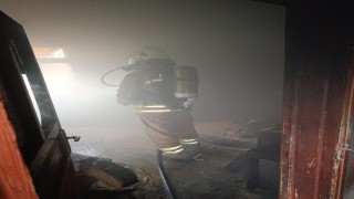 İskenderunda ev yangını