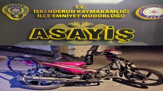 İskenderunda motosiklet hırsızı 2 şahıs yakayı ele verildi