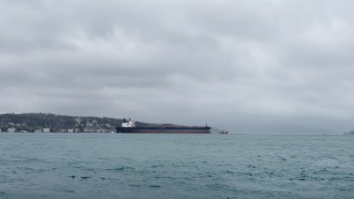 İstanbul Boğazında tanker arızası yaşandı, gemi trafiği durduruldu