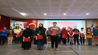 İstiklal Marşını en güzel şekilde okudular
