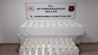 Jandarma 230 litre etil alkol ele geçirdi