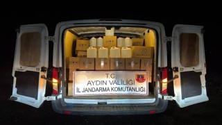 Jandarma ekipleri 1 ton 600 litre etil alkol ele geçirdi