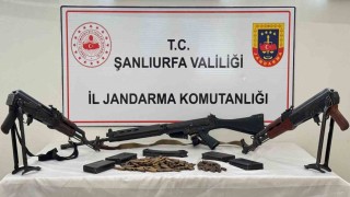 Jandarma operasyonunda çok sayıda silah ele geçirildi