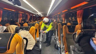 Jandarma trafik ekiplerinden denetim
