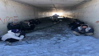Jandarmadan düzensiz göçmen operasyonu