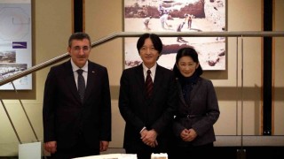 Japon Veliaht Prensi ve Prenses Kiko Kalehöyük Arkeoloji Müzesini ziyaret etti