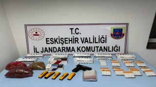 Kaçak sigara satmak için müşteri arayan şüpheli yakalandı