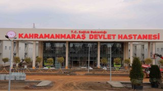 Kahramanmaraşta 400 yataklı hastane Ocakta hizmete giriyor