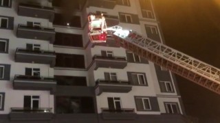 Kahramanmaraşta dairede çıkan yangın korkuttu