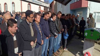 Kalp krizi geçiren muhtar son yolculuğuna uğurlandı