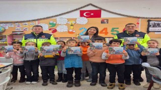 Kapaklıda 22 öğrenciye trafik kuralları eğitimi verildi