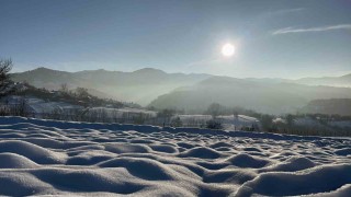 Kar ve sisin buluştuğu Ilgaz Dağı mest etti