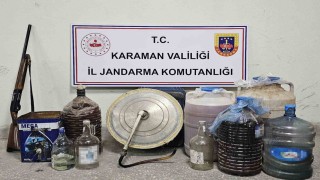 Karamanda sahte içki operasyonu