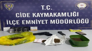 Kastamonuda uyuşturucuyla yakalanan 4 şahıs gözaltına alındı