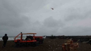 Kayıp balıkçıyı aramaya olumsuz hava engeli