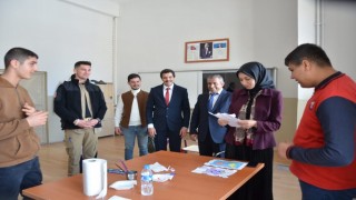 Kaymakam Duman, özel eğitime tabi öğrencilerle bir araya geldi