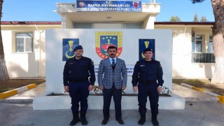 Kaymakam Soysaldan Narince jandarma karakoluna ziyaret