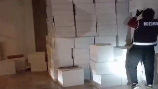 Kayseride 900 kilo kaçak tütün ele geçirildi