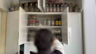 Kayseride yılbaşı öncesi sahte alkol operasyonu: 292 şişe sahte alkol ele geçirildi