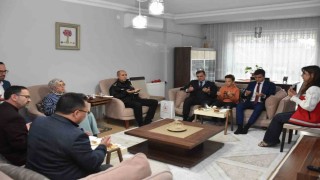 Kaza şehidi polis, Salihlide unutulmadı