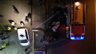 Kaza yapan araca başka otomobil çarptı: 2 ölü