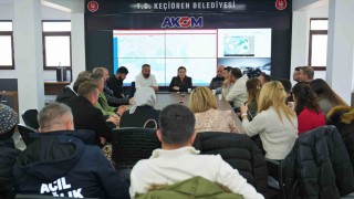 Keçiörende muhtemel afetlere gönüllü hazırlık
