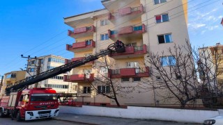 Keşanda çakmakla oynayan çocuk yangına sebep oldu