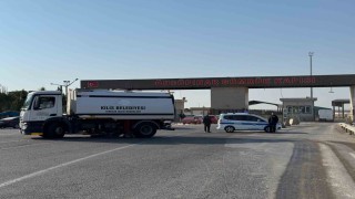 Kilis Belediyesinden Öncüpınarda temizlik çalışması