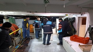 Kırklarelinde balıkçı barınaklarında denetim