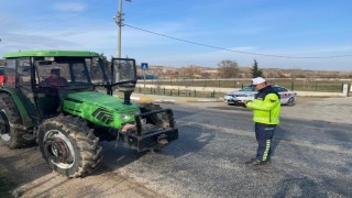 Kırklarelinde trafik denetimi: 127 araç trafikten men edildi