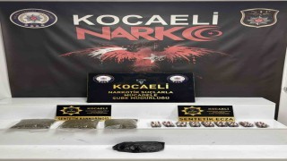 Kocaelide 1 kilo 824 gram uyuşturucu ele geçirildi