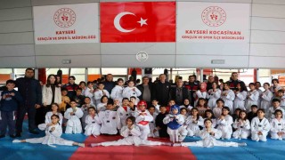 Kocasinan Jandarma ERVA Spor Okuluna ziyaret