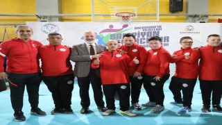 Kocasinanın ‘özel sporcusu Betül Solmaz, Türkiye üçüncüsü oldu
