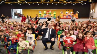 Konyaaltı Belediyesinden miniklere özel eğlence